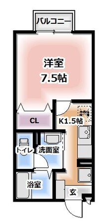 忍ケ丘駅 徒歩6分 1階の物件間取画像